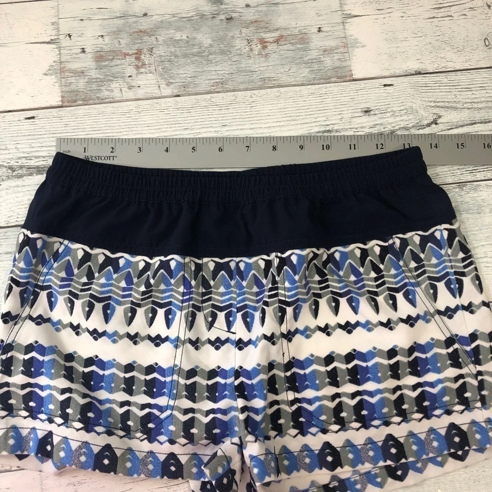 BCBGMAXAZRIA Teagan Larkspur Blue Combo Short XS
